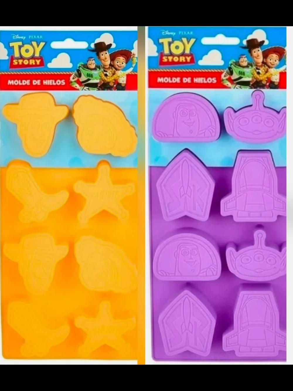 New disney toy story silicone mold.. this is for 2 silicone molds